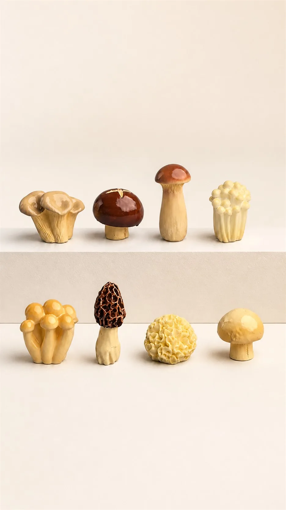 Mini Mushroom Desk Figurine Collection product detail 1