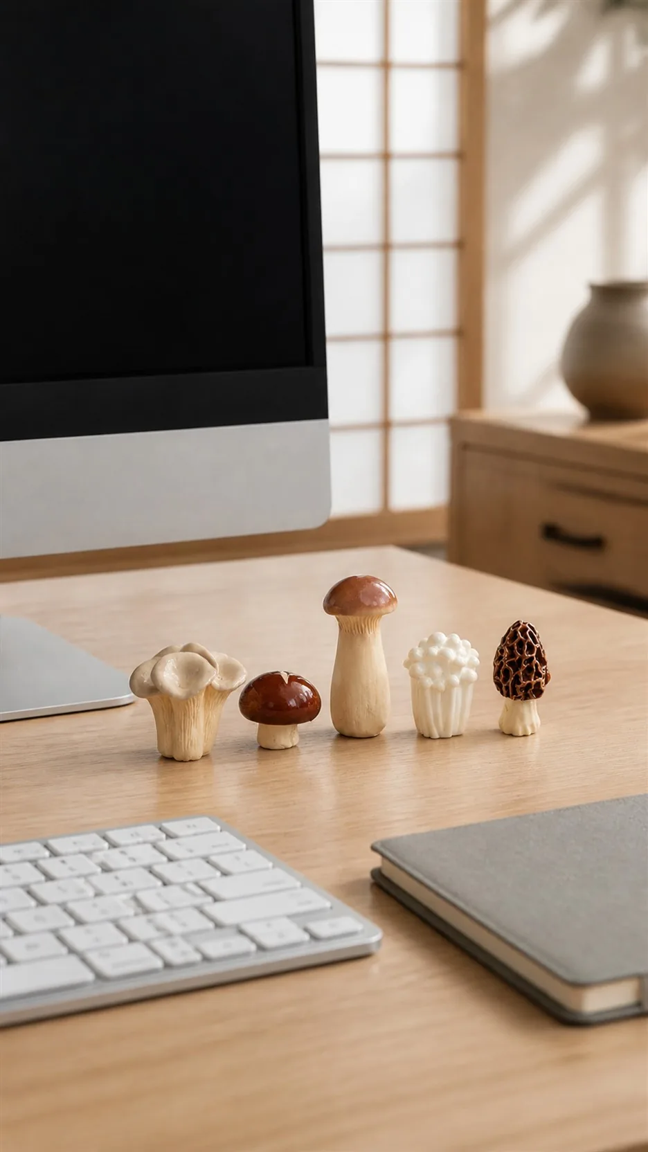 Mini Mushroom Desk Figurine Collection product detail 6