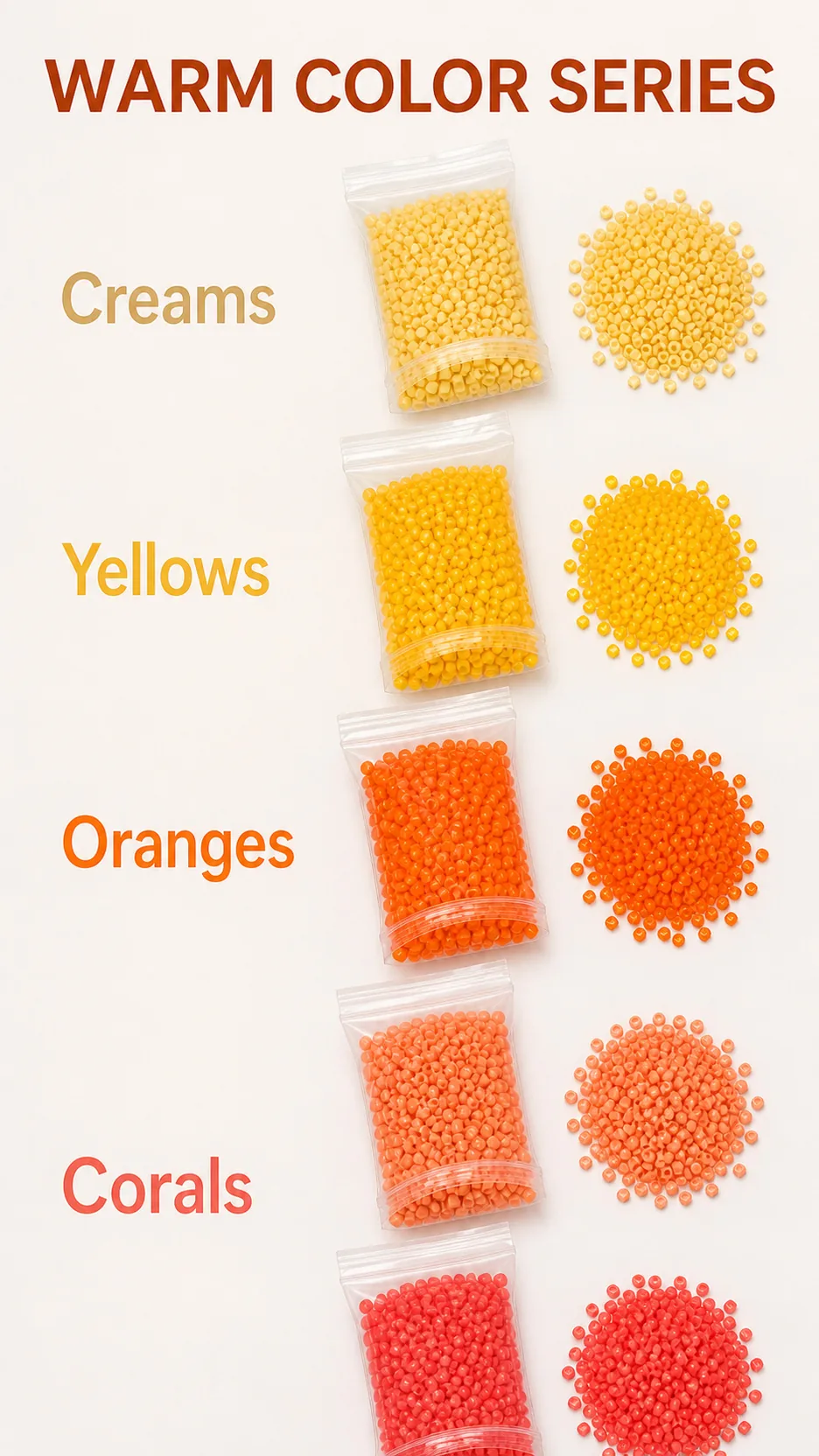 2.6mm Fusion Bead Refills Single Color Plastic DIY Craft Beads Wholesale product detail 4